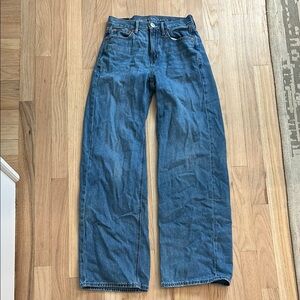 American Eagle High Rise Baggy Jeans